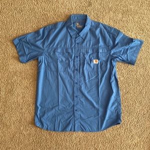 Large Carhartt s/s button down shirt